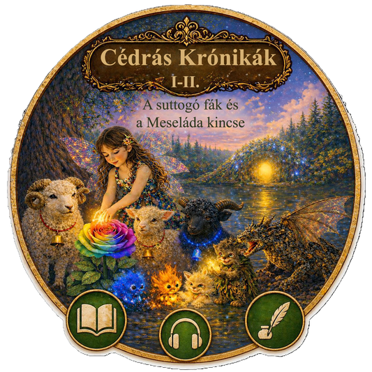 Cédrás Krónikák I-II. – A suttogó fák és A Meseláda kincse – Teljes csomag