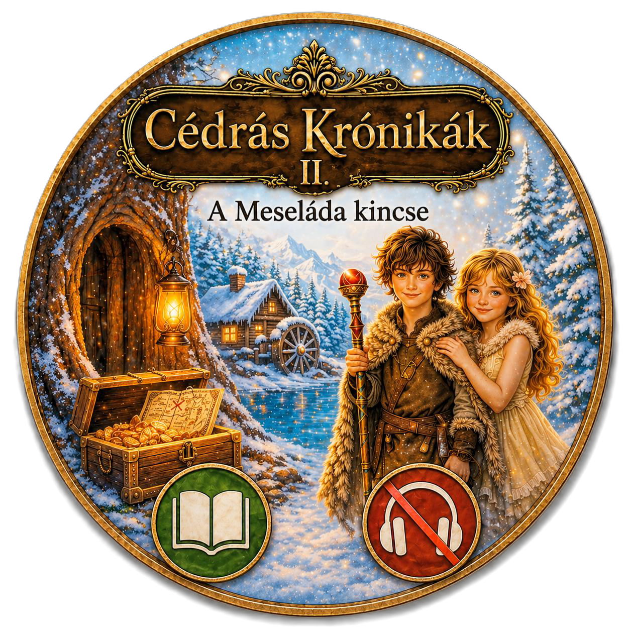 Cédrás Krónikák II. – A Meseláda kincse – hangoskönyv nélkül
