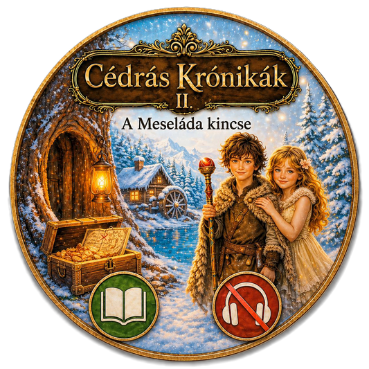 Cédrás Krónikák II. – A Meseláda kincse – hangoskönyv nélkül