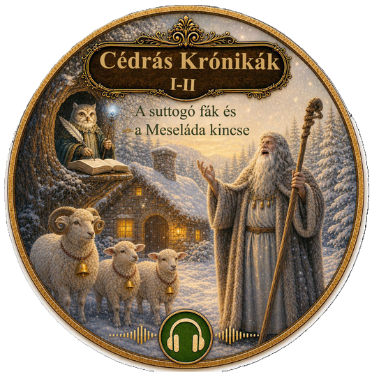 Cédrás Krónikák I-II. – A suttogó fák és A Meseláda kincse – Csak hangoskönyv